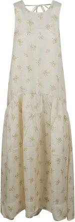 Ganni Donna, Abiti, Beige, L, new