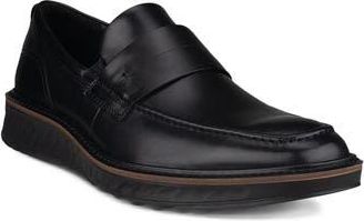 Ecco St.1 Hybrid Penny Loafer in Black at Nordstrom Rack, Size 6-6.5Us / 40Eu