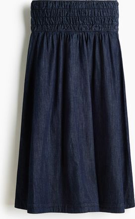 H&M Tellerjupe aus Denim - Blue