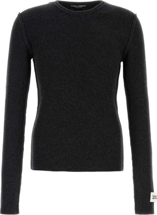 Dolce & Gabbana Slate wool blend sweater