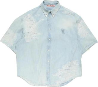 Acne Studios Uomo, Magliette, Blu, L, new