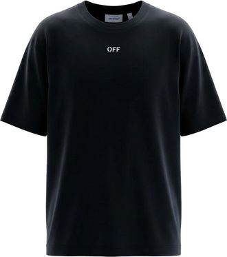 Off-white Veelzijdige T-shirt - Heren - T-shirts - Zwart - S - Katoen - Tops