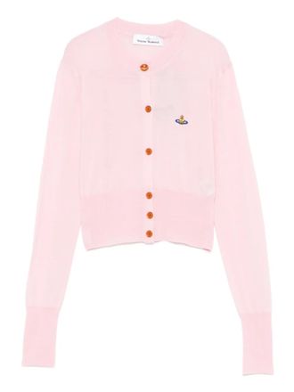 Vivienne Westwood Bea cropped cardigan - Pink