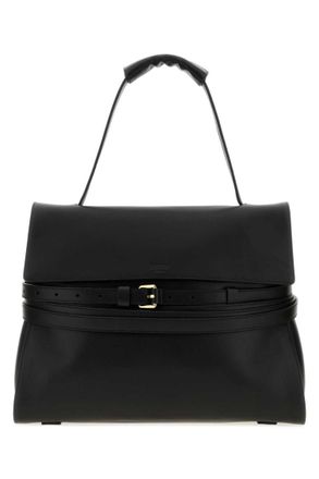 Moschino Black Tie Me Medium Shoulder Bag
