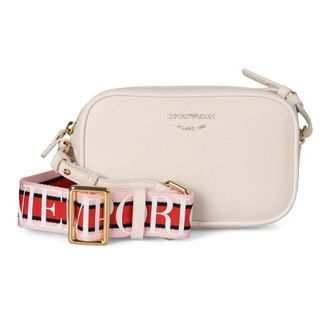 Emporio Armani Cross Body Bags, female, White, ONE SIZE, Camera Shoulder Bag