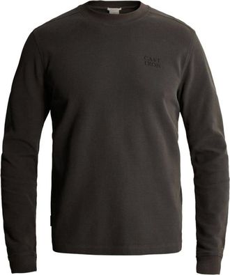 Cast Iron Regular Longsleeve - Heren - Tops - Grijs - Maat: L Katoen