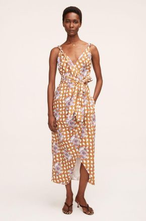 Rebecca Taylor Gingham Daisy Whisper Dress