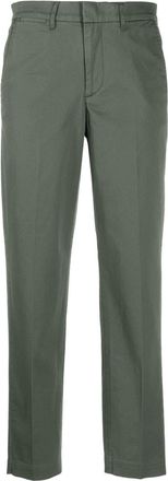 Levi's mid-rise chino trousers - women - Cotton/Elastane - 28 - Green