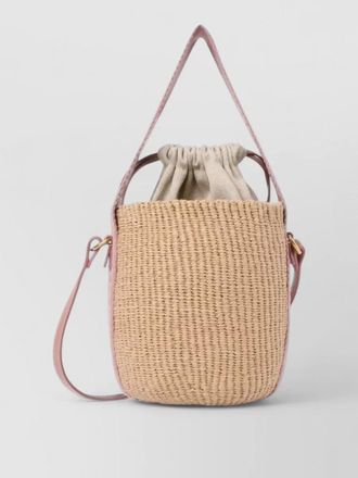 Chlo&eacute; woody bucket bag adjustable strap handle
