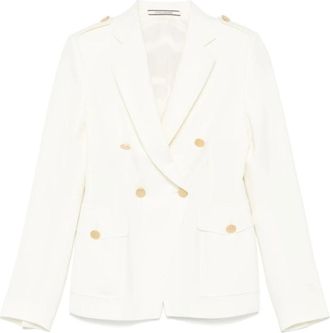 Tagliatore Jassen Wit - Dames - Blazers - Wit - M - Jassen