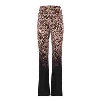 Roberto Cavalli Wijde Broeken - Dames - Wijde Broeken - Veelkleurig - XS - Broeken