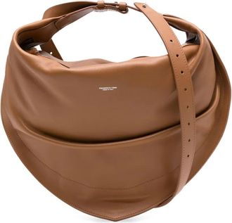 Federico Cina Borsa tote Tortellino imbottita - Marrone