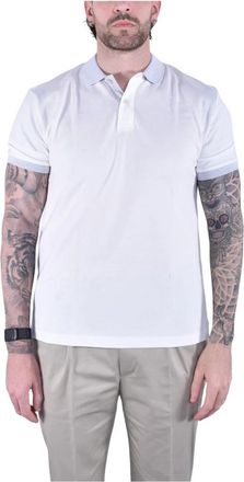 Eleventy Polo Shirt - Heren - Polos - Wit - XL - Katoen - Tops