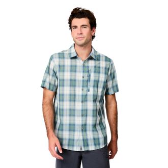 Free Country Mens Excursion Short Sleeve Poplin Shirt