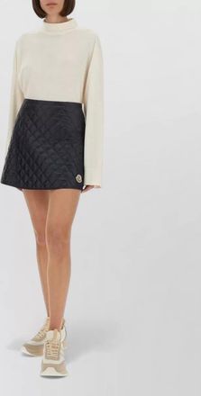 Moncler a line skirt featuring quilted texture