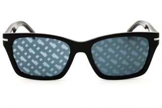HUGO BOSS BOSS1739FSK Rectangular Acetate Sunglasses - Black