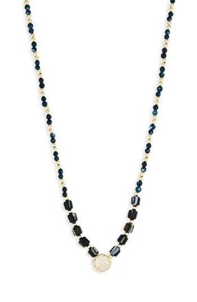 Argento Vivo Circle Pendant Necklace in Gold at Nordstrom Rack
