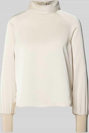 Zero Blusenshirt mit Rollkragen in Sand, Gr&ouml;&szlig;e 40