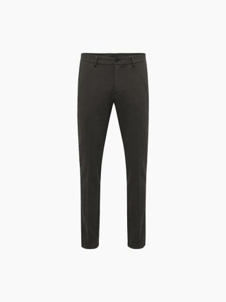 Gentiluomo Cotton Blend Trousers | Donkergroen