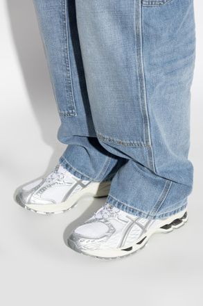 Asics Sports Shoes GEL-NIMBUS 10.1, Mens, Silver