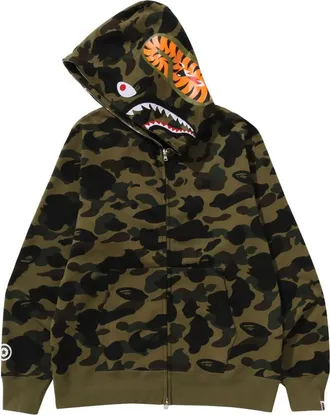 A Bathing Ape 1st Camo Shark Full Zip Hoodie