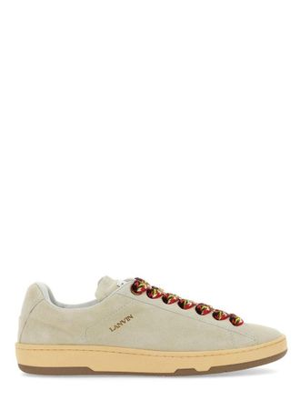 Lanvin Sneaker Cube With Soft Leather Upper