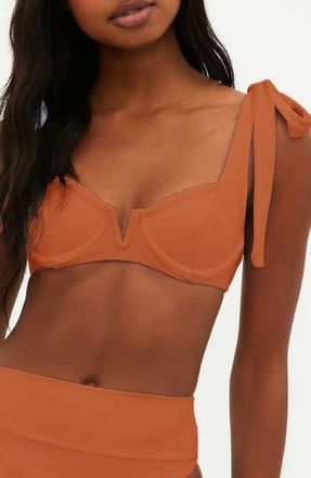Beach Riot Blair Underwire Bikini Top in Carmel at Nordstrom Rack, Size Medium