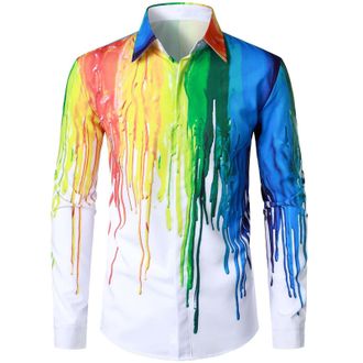 Generic Mens Casual Shirts Long Sleeve 2024 Fit Polo Tops Mens Autumn Cotton Corduroy Mens Business Slim Casual Shirt Long Sleeve Shirt Shirts for Men Adult S