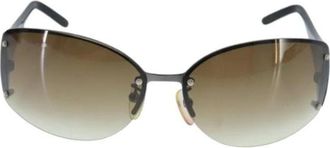 Celine Pre-owned Accessories, female, Brown, Size: ONE SIZE Pre-owned Plastic Sunglasses