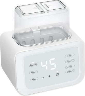 OEM Calentador De Leche Materna Para Biberones Dobles, Multifuncional, Totalmente Autom&aacute;tico, Descongela Y Calienta La Leche Materna