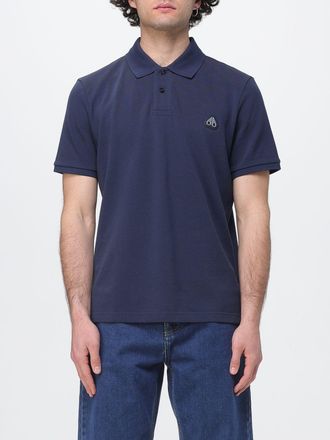 Moose Knuckles Polo in cotone Piquet con logo Moose Knuckles