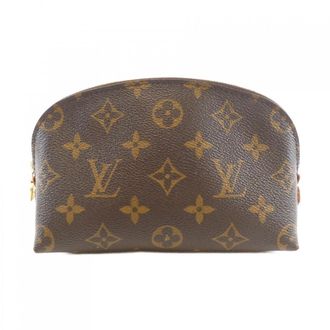 Louis Vuitton Brown Coated Canvas Pochette (Pre-Owned)