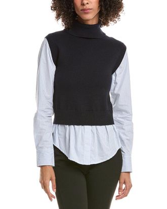 Derek Lam Lacey Button Down Shirt