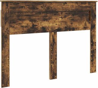vidaXL Cabecero Roble Ahumado 150 Cm Madera Contrachapada Vidaxl