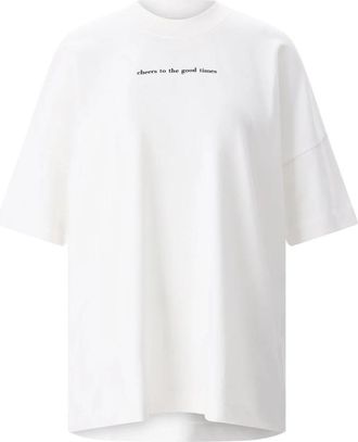 Riani Graphic T-shirt - Dames - T-shirts - Wit - L - Tops