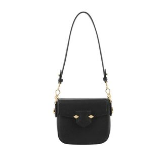 Pourchet Tassen, Dames, Zwart, ONE Size, Leer, Petit trotteur