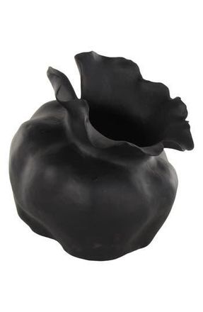 Uma Abstract Ceramic Vase in Black at Nordstrom Rack