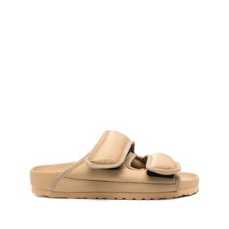 Birkenstock Bruine Sandalen - Dames - Sandalen - Bruin - 36 EU - Leer - Schoenen