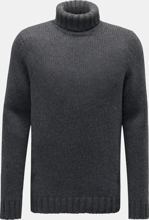Braun Hamburg Men - Cashmere turtleneck jumper beige