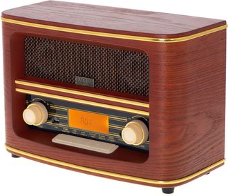 Fabrilamp Fabrilamp - Radio Retro Fm Bluetooth 5.0 Usb Y Aux Despertador Apagado. Oto&ntilde;o