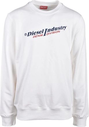 Diesel Hombre, Sudaderas, Blanco, Talla: L