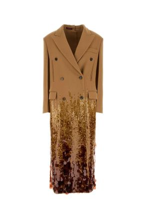 Gucci Camel Wool Coat