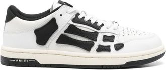 Amiri BlackWhite Leather Sneakers