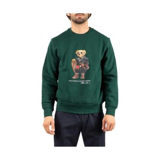 Ralph Lauren Hoodies & sweatvesten, Heren, Groen, L, Felpa