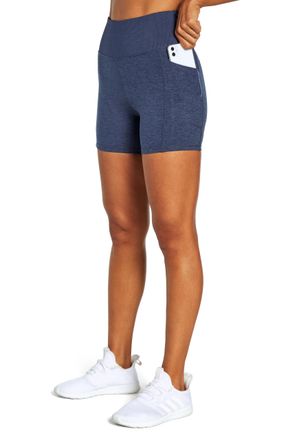 Zobha Womens Bailey High Rise Pocket Bike Short, H. Naval Academy, S