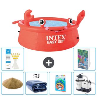 Intex Piscina Easy Set Redonda - Cangrejo - 183x51 Cm - 7-piezas S36