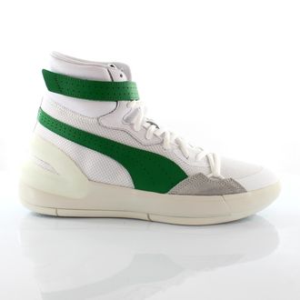 Puma Sky Modern Hi White Lace Up Mens Trainers Basketball Shoes 194042 02 - Size UK 6.5