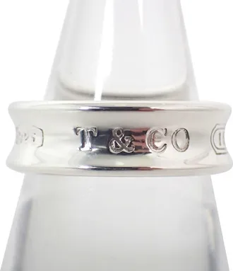 Tiffany & Co. Sterling Silver 925 Band Ring (Pre-Owned)