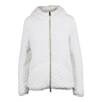 PANICALE Panicale, Hoodies & sweatvesten, Dames, Wit, M, Nylon, Giubbotto in lana