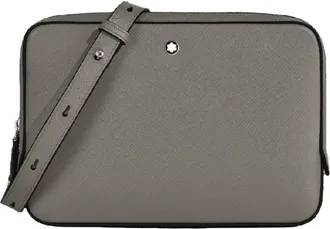 Montblanc Medium Grey Sartorial Mini Messenger Bag